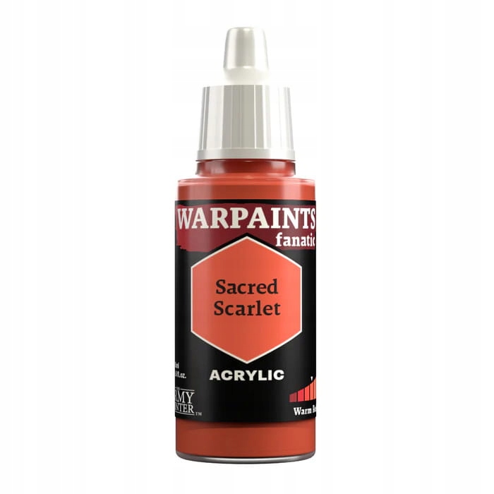 Farba WP3106 Sacred Scarlet, The Army Painter Warpaints Fanatic, 18ml