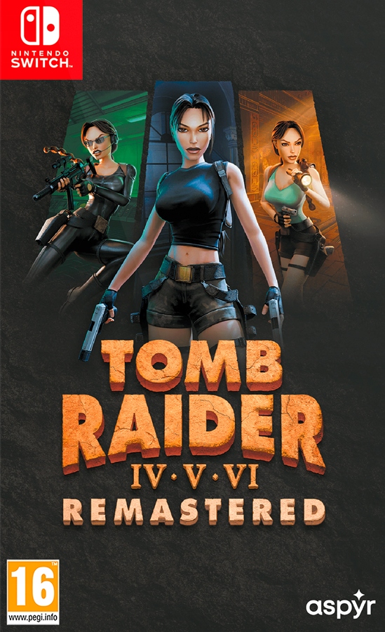 Tomb Raider IV-VI Remastered Starring Lara Croft Pl Nintendo Switch