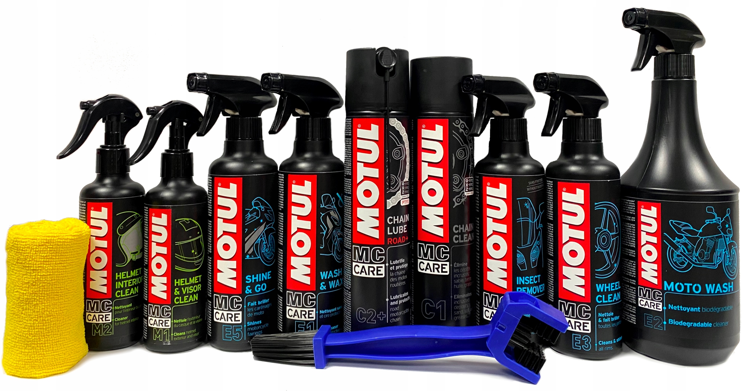 

Motul Zestaw do czyszczenia kasku i motocykla