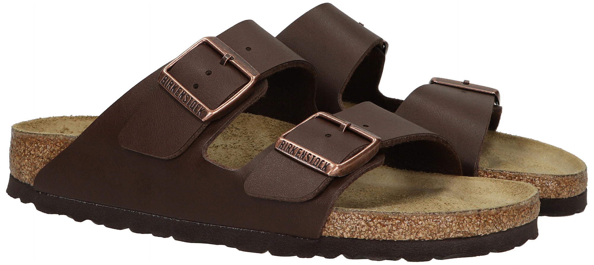 Klapki BIRKENSTOCK Arizona 051703 Dark Brown r.38 Model Arizona