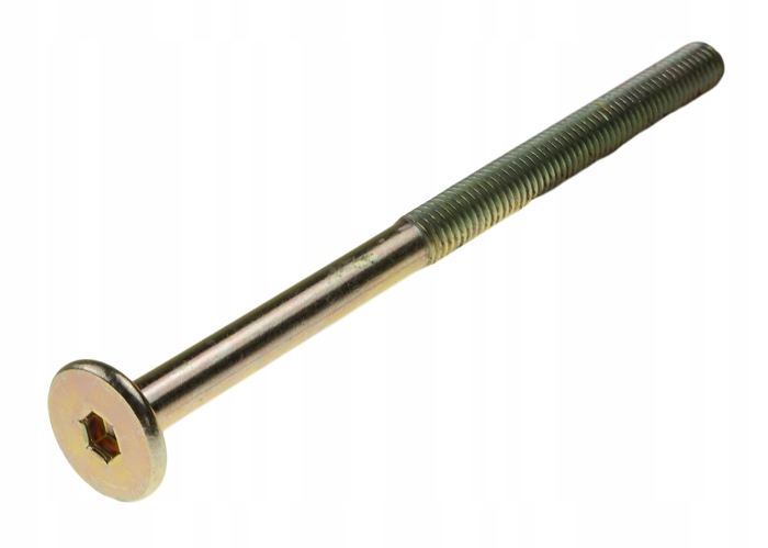 

10x wkręt z łbem walcowym żółty śruba M6x60 mm