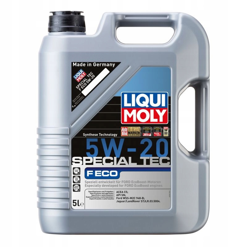 Liqui Moly LM3841 Olej Special Tec F Eco 5W-20 5l Sada pre vodiča #35