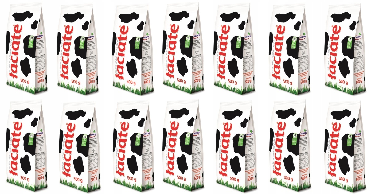 Levně 14 x 500 g Łaciate Sušené mléko Karton