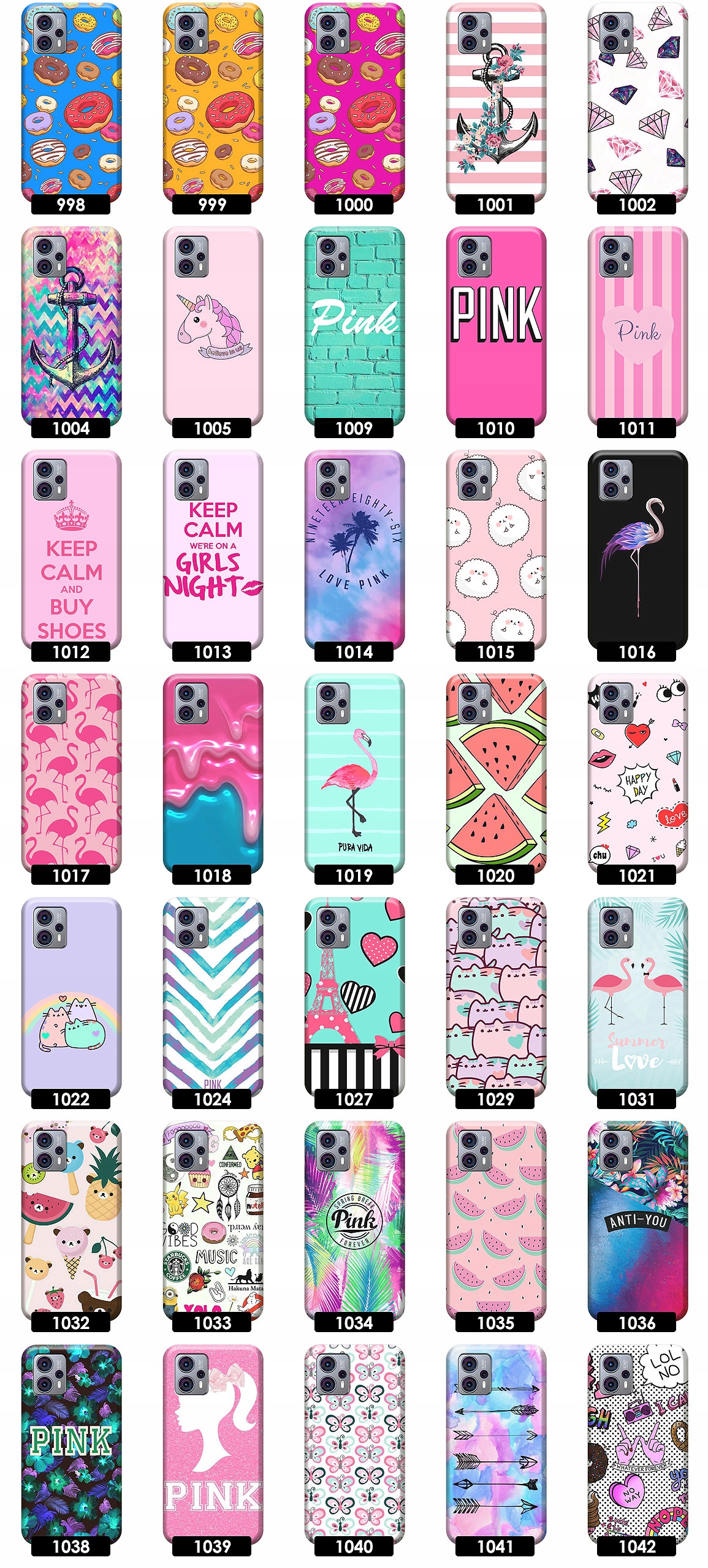 ETUI DO MOTOROLA MOTO G13 G23 WZORY BESTSELLER Marka Inna