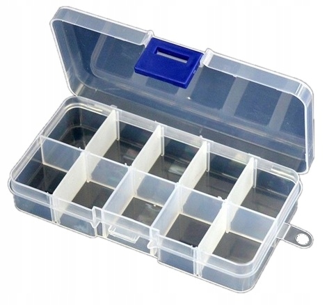 

Organizer Pudełko 10 przegródek 13x6,5x2cm (1680)