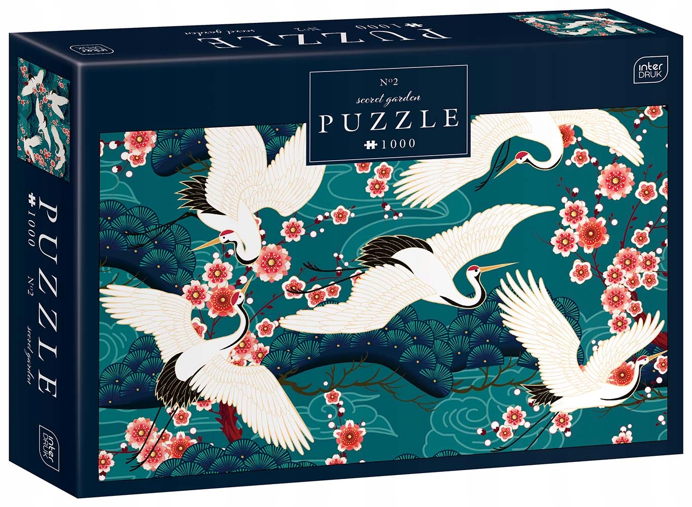 

Puzzle InterDruk 1000 elementów Secret Garden 2