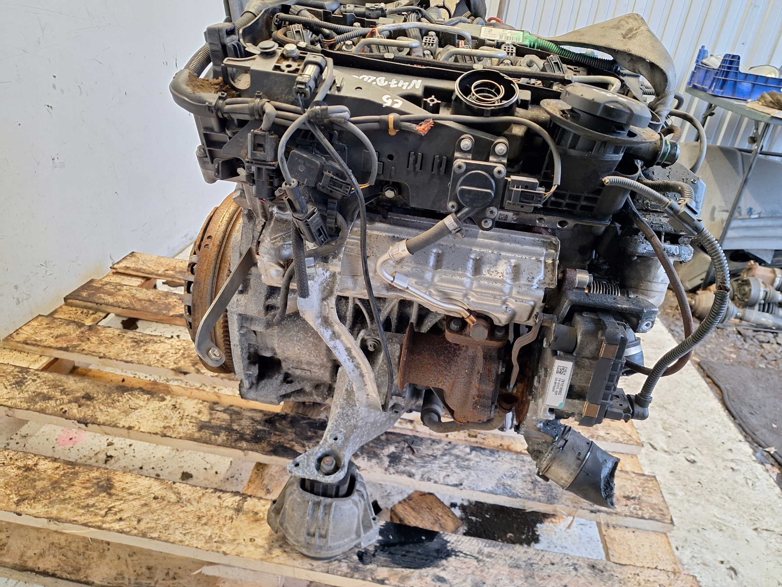 BMW E87 E90 E60 engine 2.0 DISESEL 140KM N47D20C EURO 5
