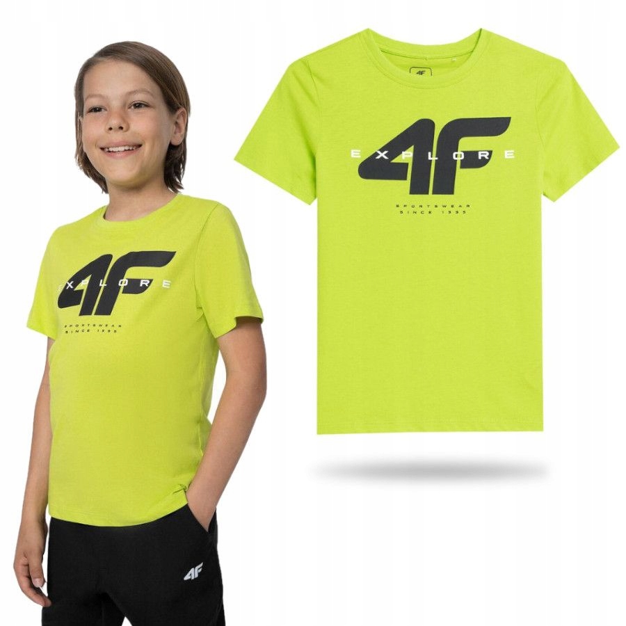 

Koszulka Chłopięca 4F Dziecięca Koszulka T-shirt
