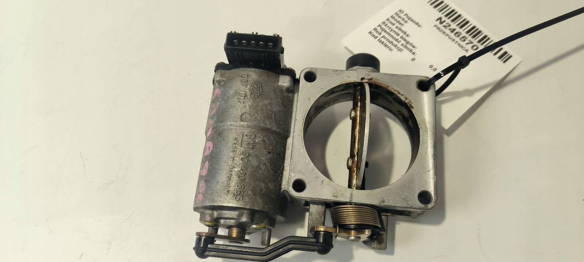 Valvola a farfalla 90410865 2.5 OPEL VECTRA B