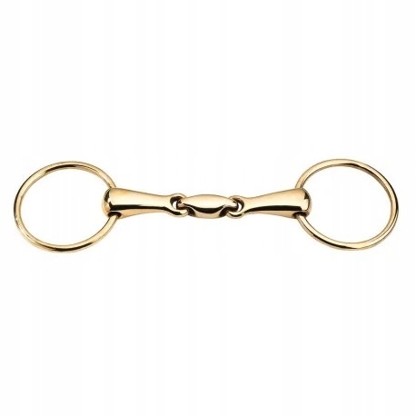 Udidlo pro koně dvojitě lomená běžná Felling Anatomic 21mm 12,5