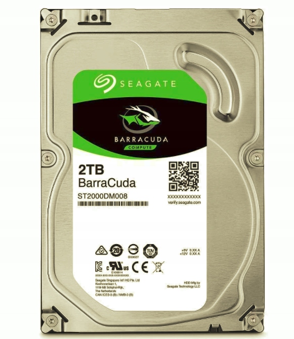 Pevný disk Seagate BarraCuda Compute ST2000DMZ08/DM008 2TB Sata 3,5"