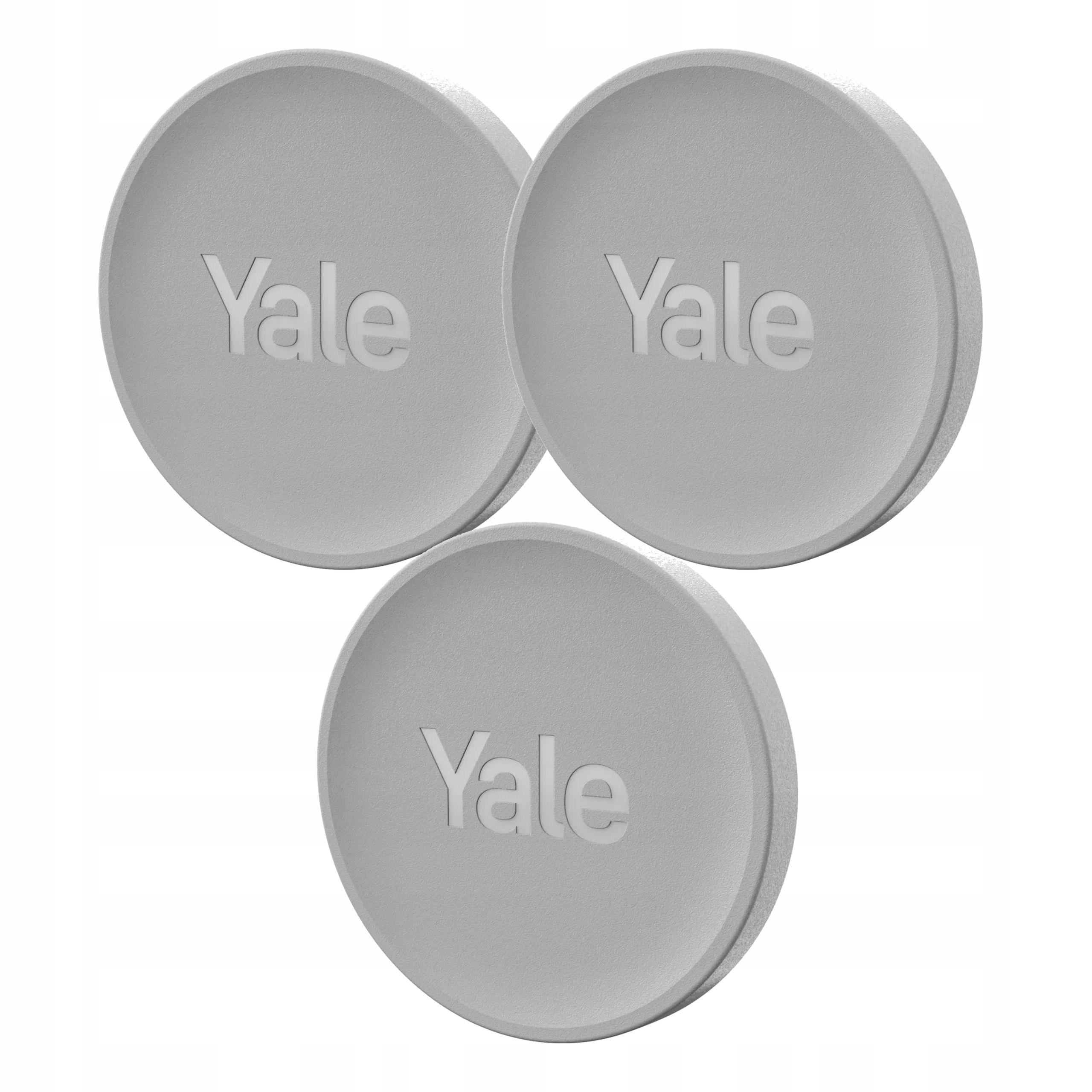 senzor Yale Dot stříbrný 3 ks, pro zámek Yale Linus