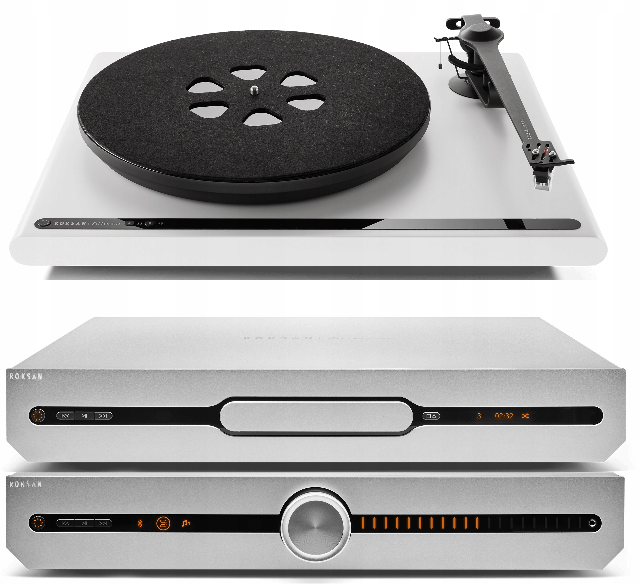 Roksan Attessa Zesilovač Streamer CD Gramofon