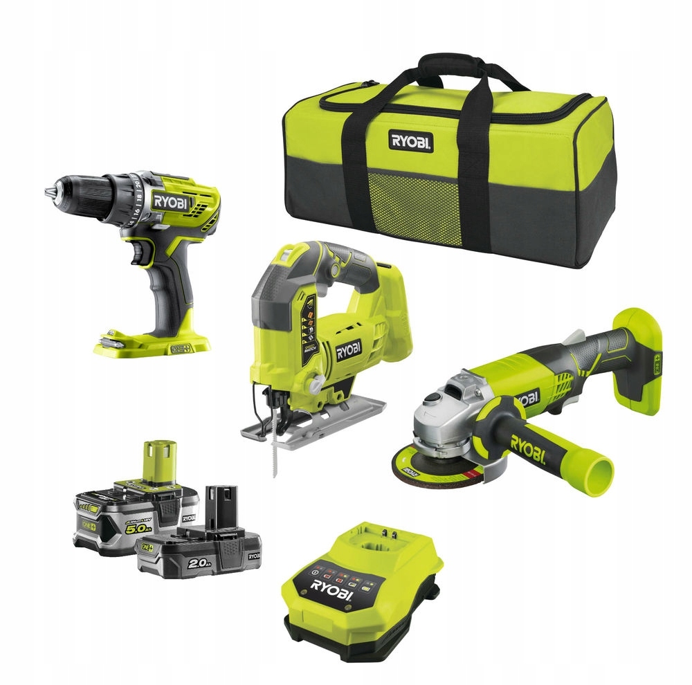 Набор инструментов 18V ONE+ R18ck3c-252S Ryobi 2xAKU