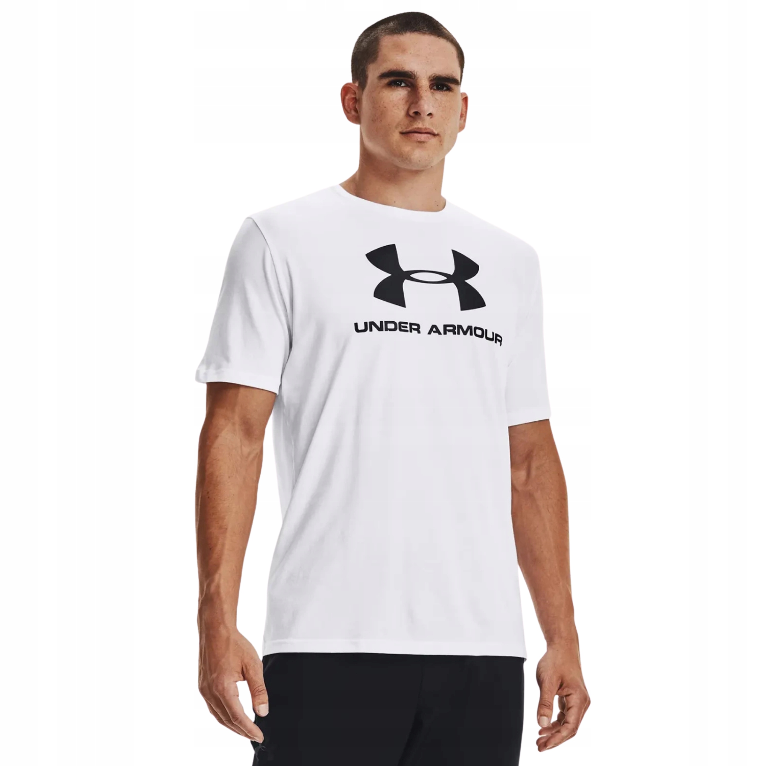 Тренировочная футболка с коротким рукавом Under Armour белый