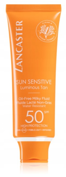 Mléčné Fluidum Bez Oleje SPF50 50 ml Pro Citlivou Pleť