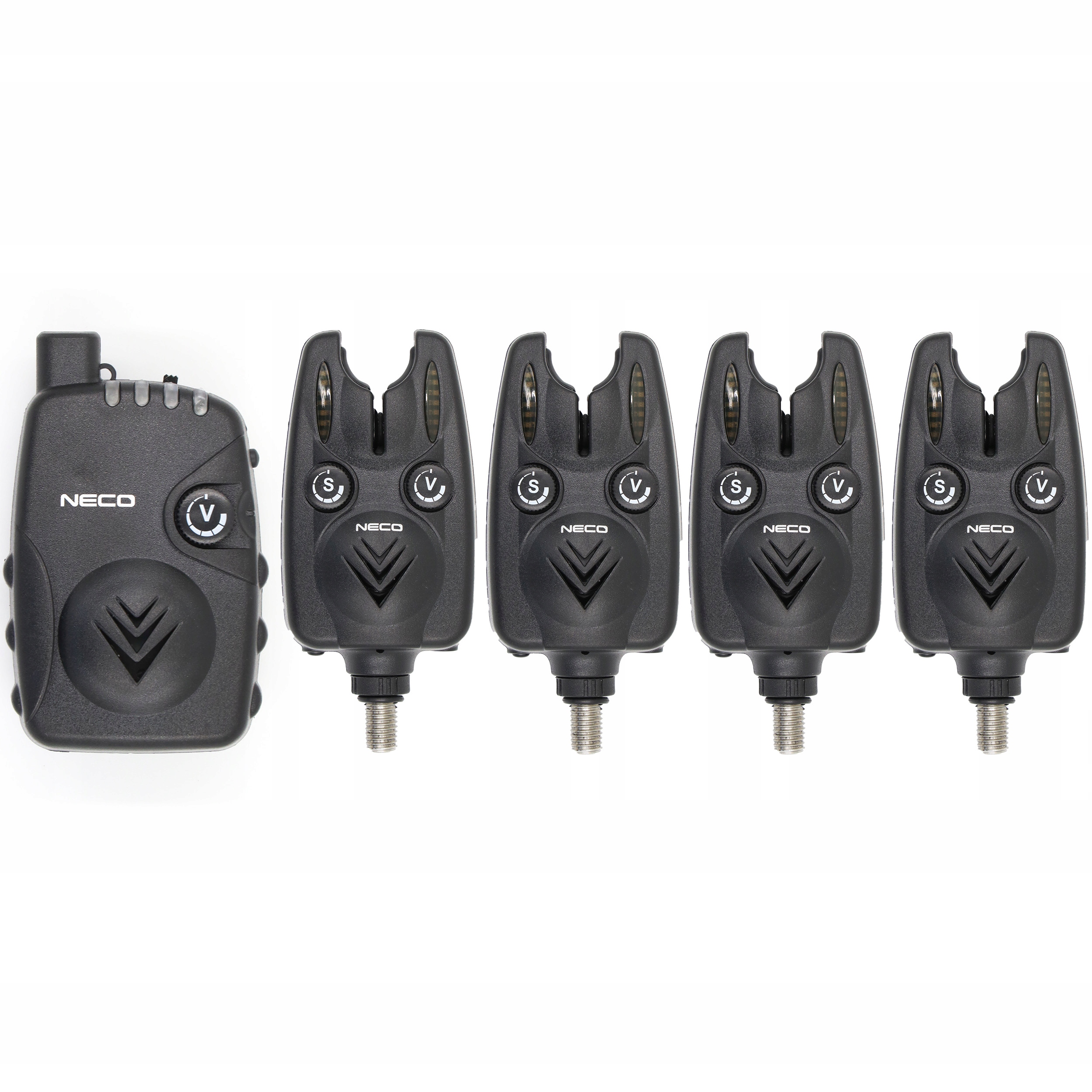 Sada Signalizátorů Záběru S Centrálou Neco 4+1 Cm-pro 104