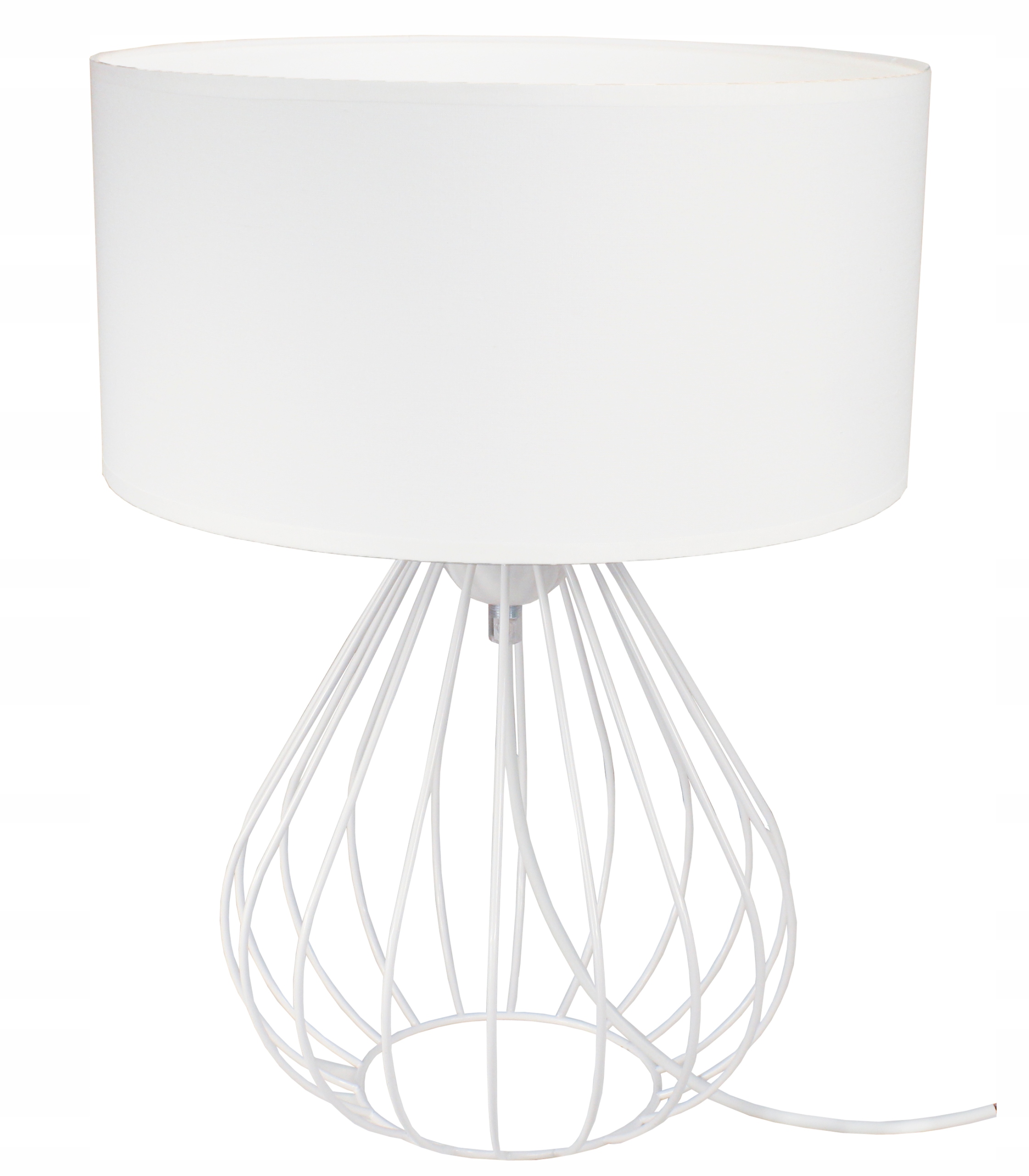 Lampa Stolní Noční Lampa Drátěná Led Stínidlo