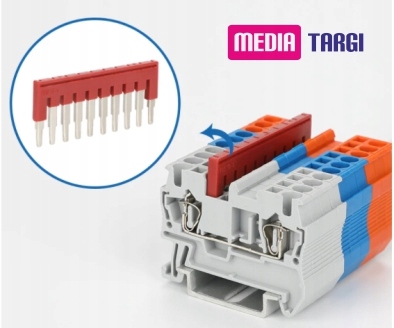 Złączka szynowa ZUG 1 piętrowa PT 2.5 na szynę DIN Stopień ochrony IP inny