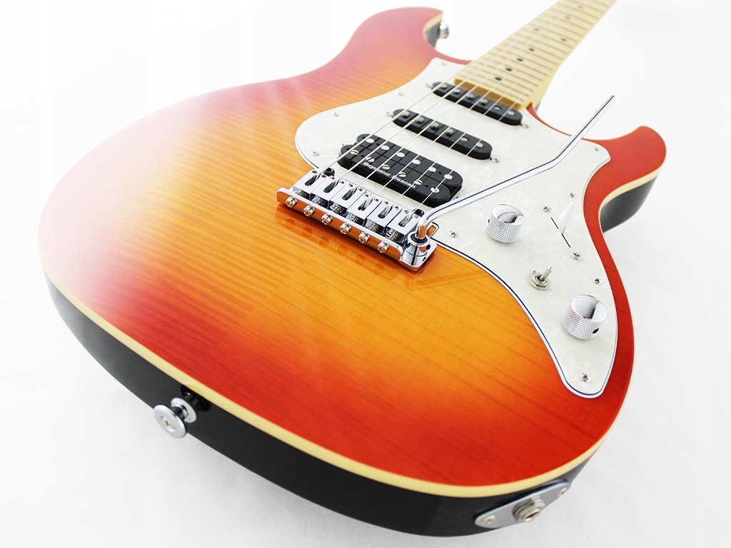 FGN J-Standard Odyssey FM Fire Burst gitara Marka FGN