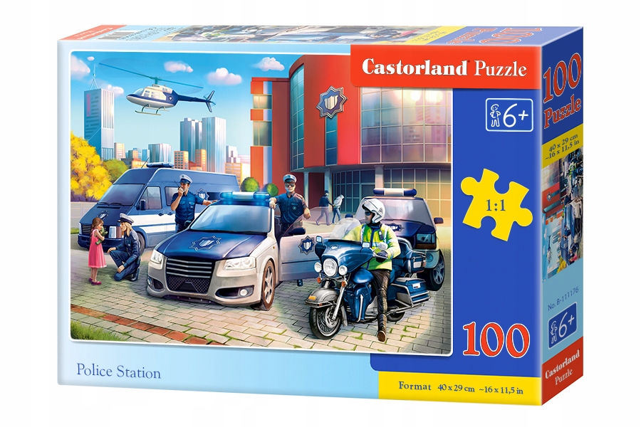 

Puzzle 100 el. B-111176 Police Station