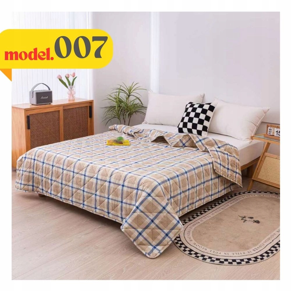 KOŁDRA LETNIA ANTYALERGICZNA 200X220 CIENKA LEKKA NA LATO DUŻO WZORÓW Wyrób medyczny nie