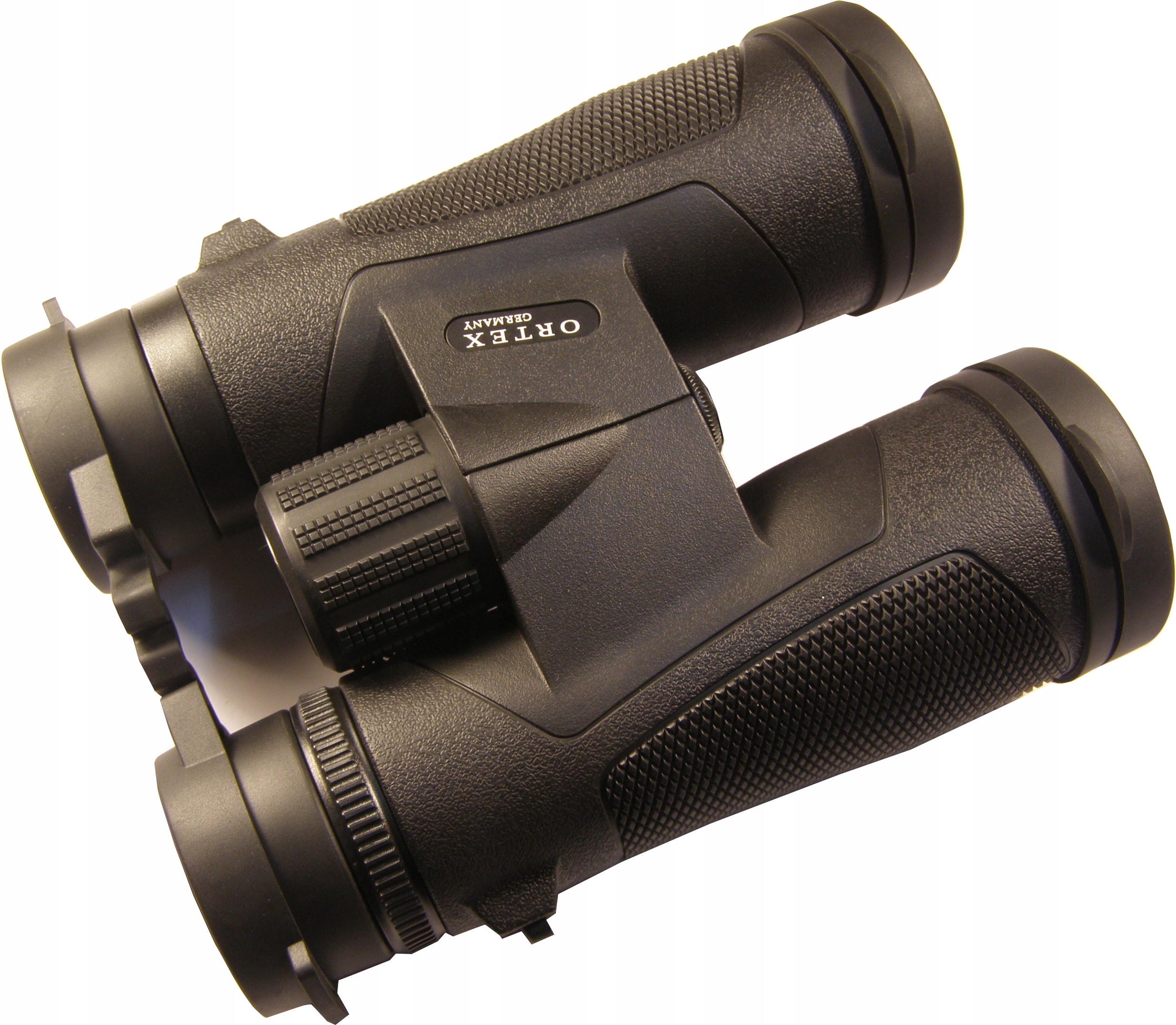 Lornetka Ortex 10X42. Obraz Hd Czarna -niebieska-biała