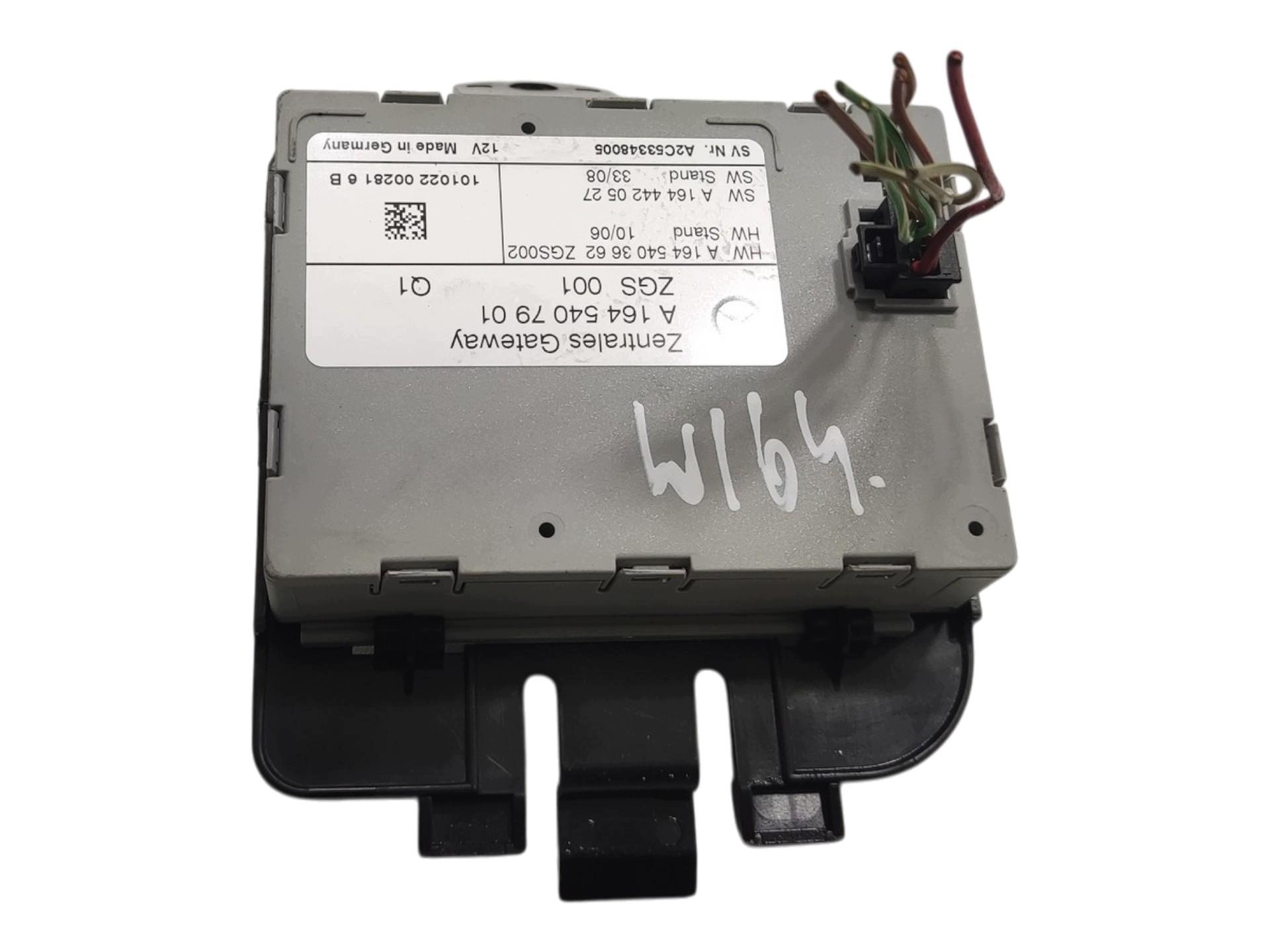 module control unit GATEWAY MERCEDES ML W164 LIFT 2009-2011 A1645407901