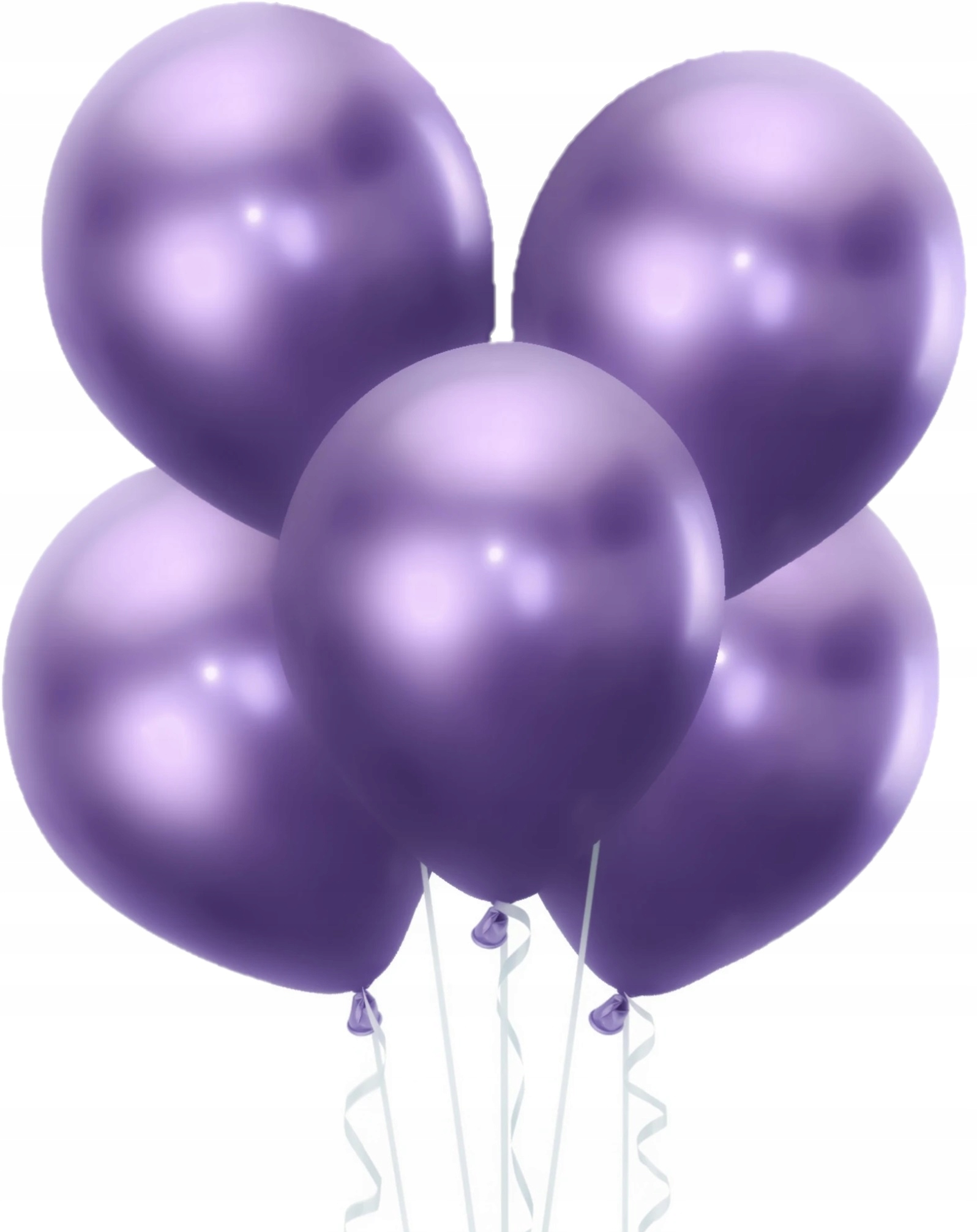 

Balony Fioletowe 30cm Chromowane 5szt na urodziny