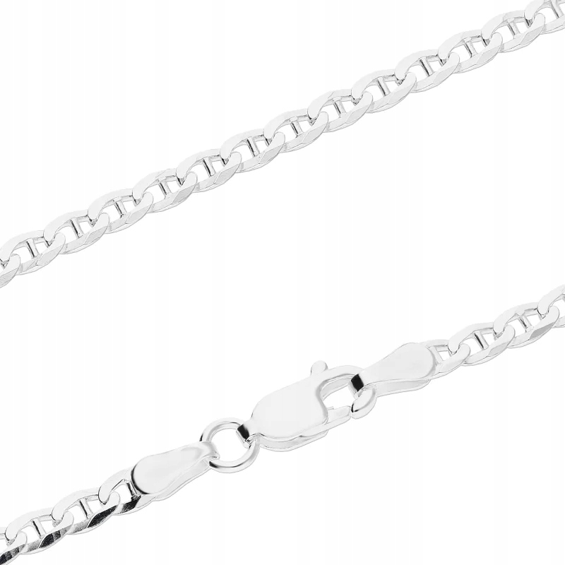 Elegantní stříbrný řetízek s rhodiovanou vazbou Gucci 925 8.07 g elegantní R45