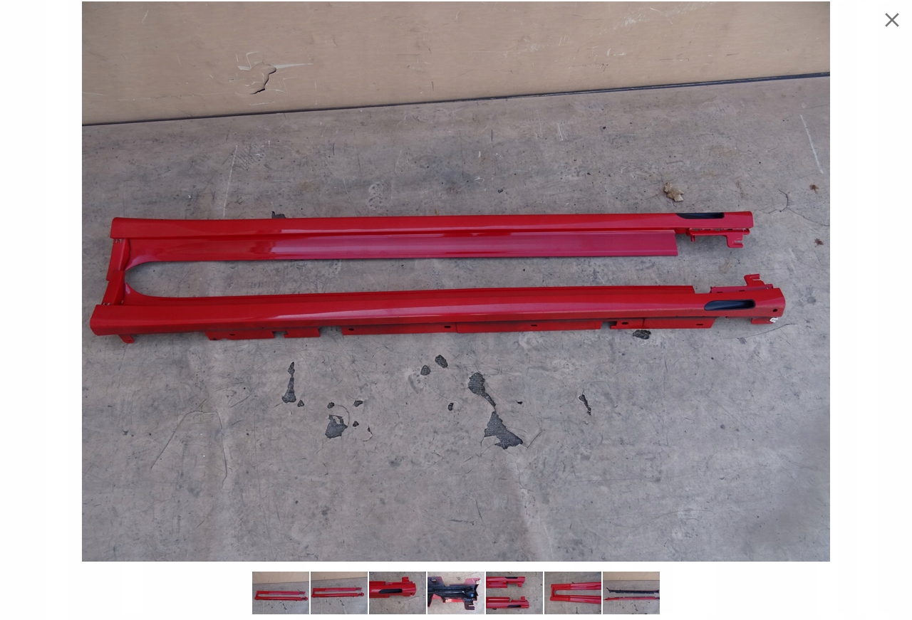 BMW X4M G02 listwa nakładka progowa PERFORMANCE C3G