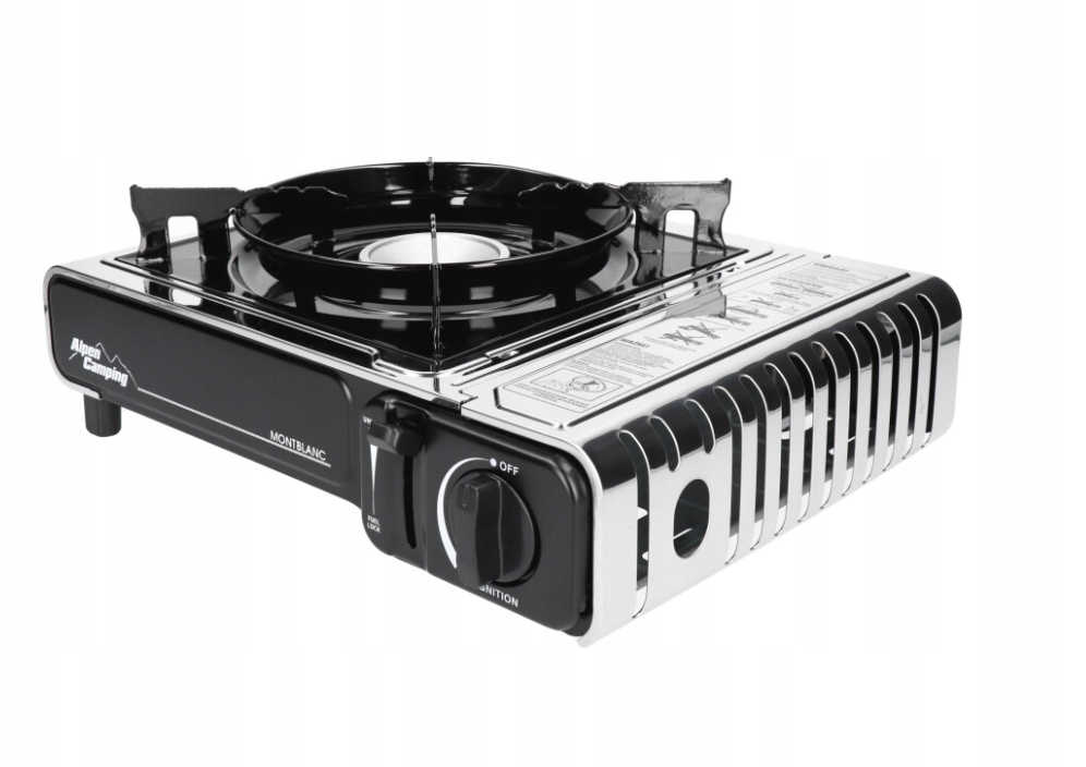 1szt Kuchenka przenośna Wielozadaniowa Firmy Alpen Camping Model MontBlanc