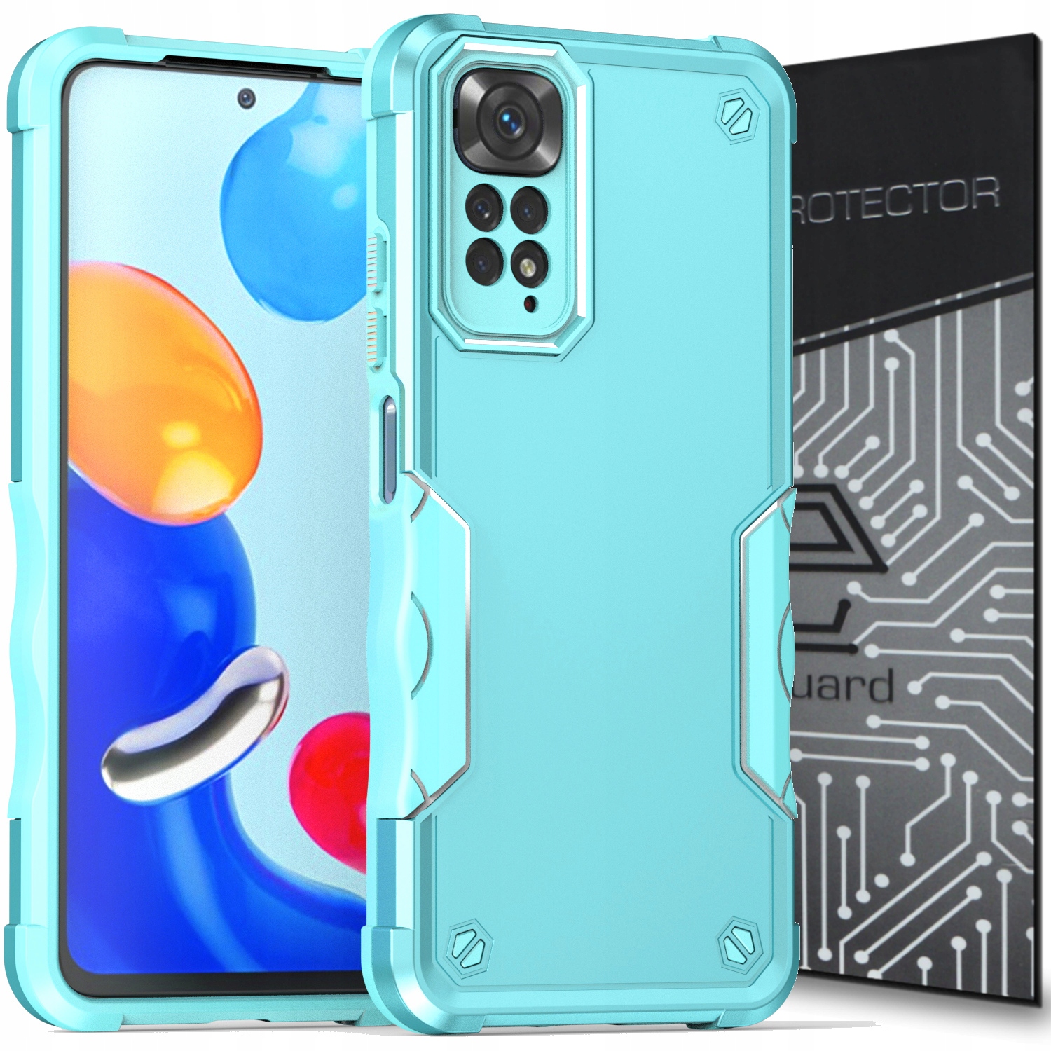 

Etui Pancerne+szkło do Xiaomi Redmi Note 11 11S
