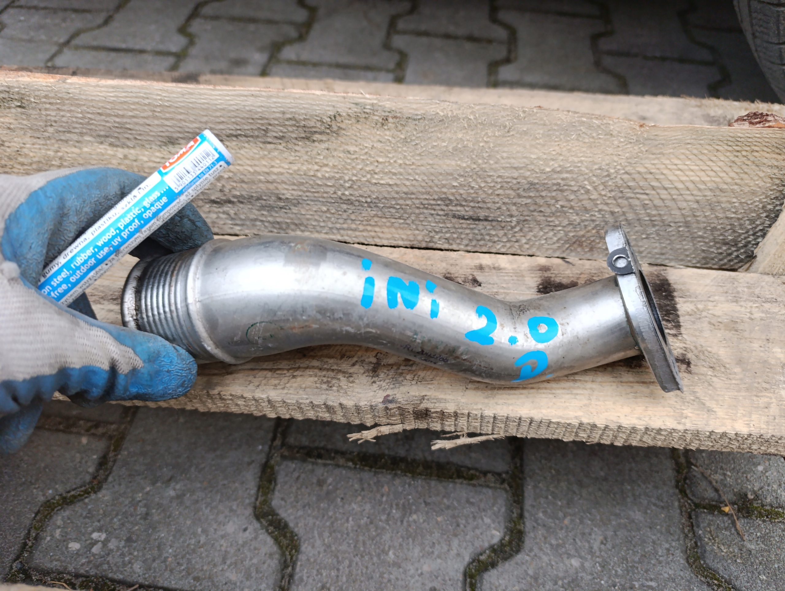 pipe wiring EGR OPEL INSIGNIA 2.0 CDTI
