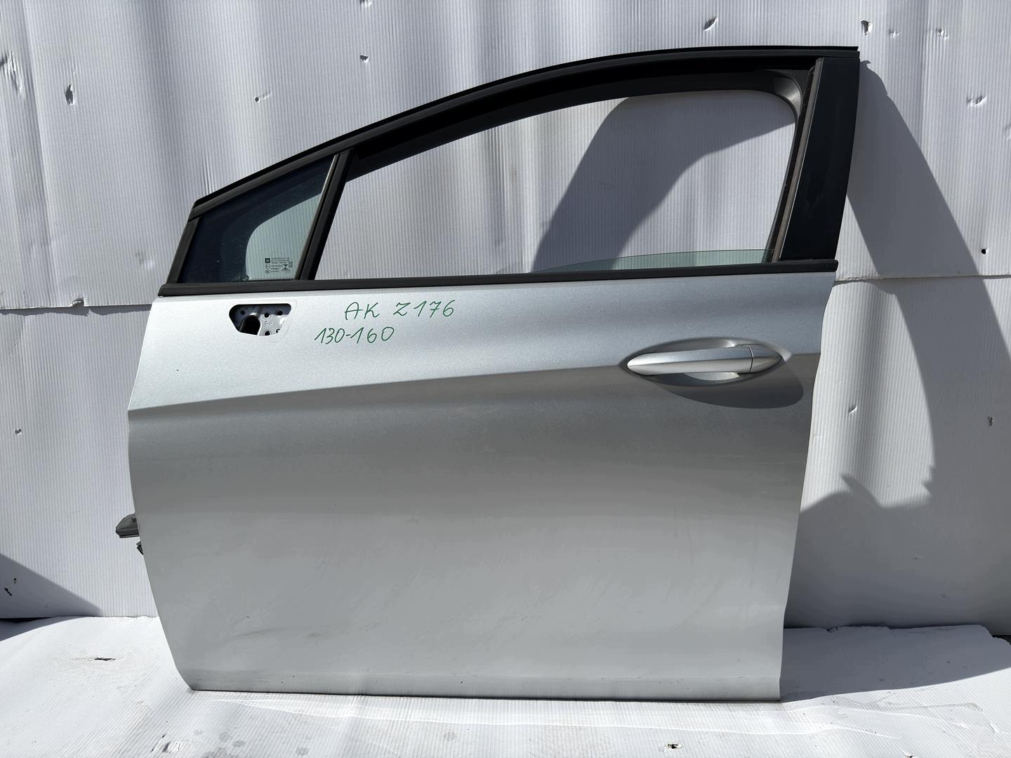 OPEL ASTRA K door left front left front silver Z176 130-160 MIKRONOW