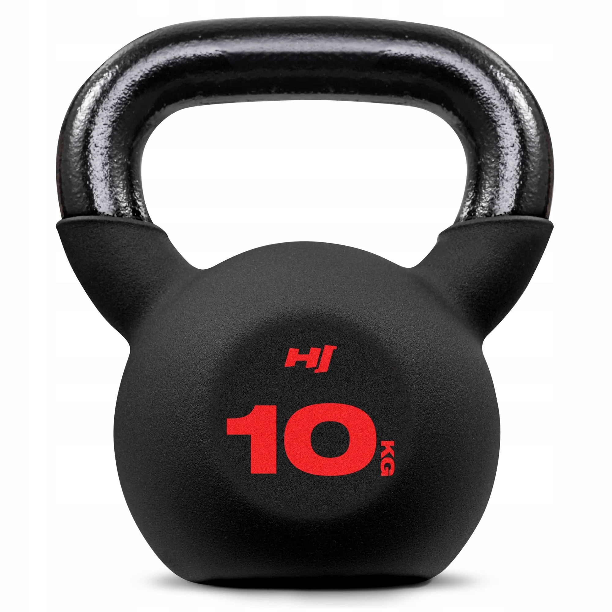 Żeliwny kettlebell 10 kg odważnik kula do treningu siłowego ćwiczeń hantel