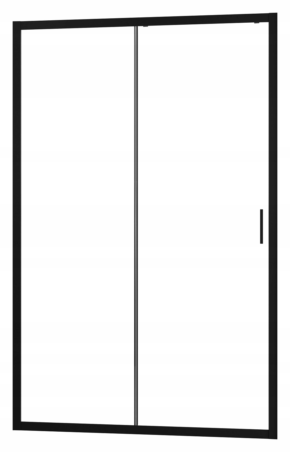 Drzwi prysznicowe Alienta Dwj 110X190 Radaway Black