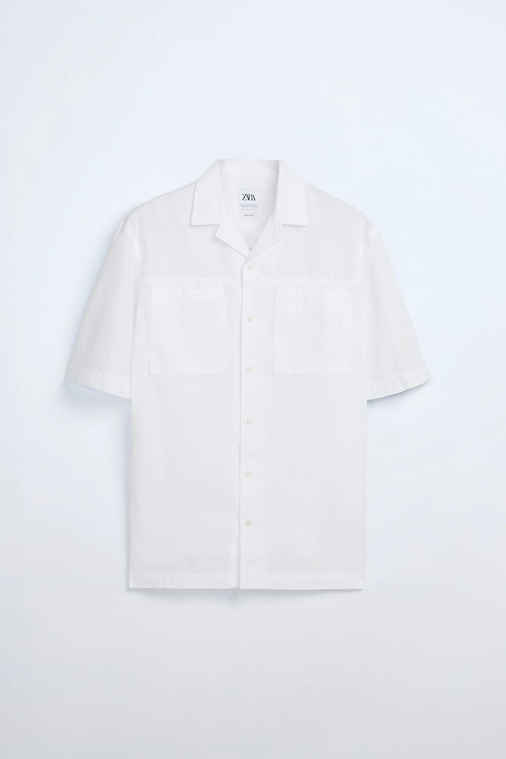 

Koszula Zara Shirt With Pocket męska biała M