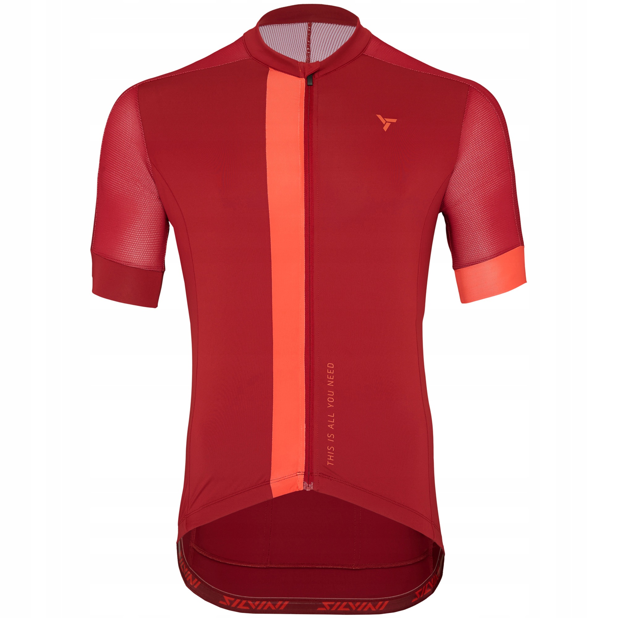 Koszulka rowerowa męska t-shirt Silvini Men Jersey Carnio r. S