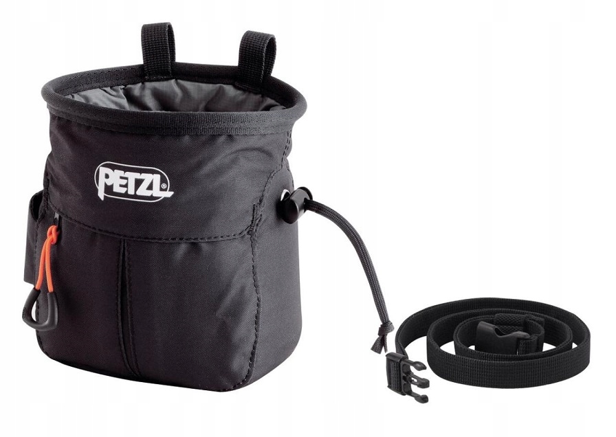 Pytlík na magnézium Petzl Sakapoche černý