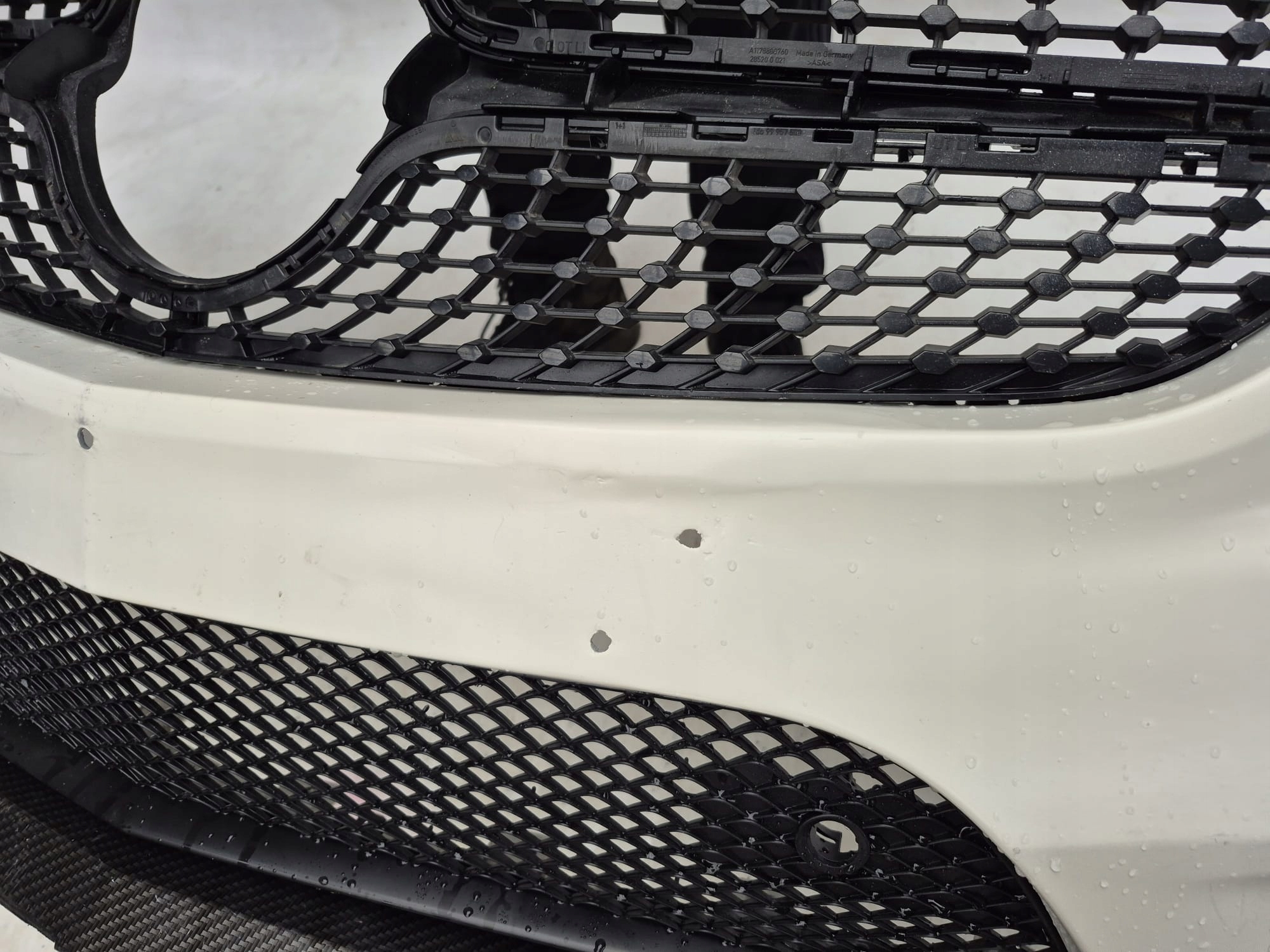 MERCEDES CLA W117 117 AMG bumper front front grill grid PDC SPR