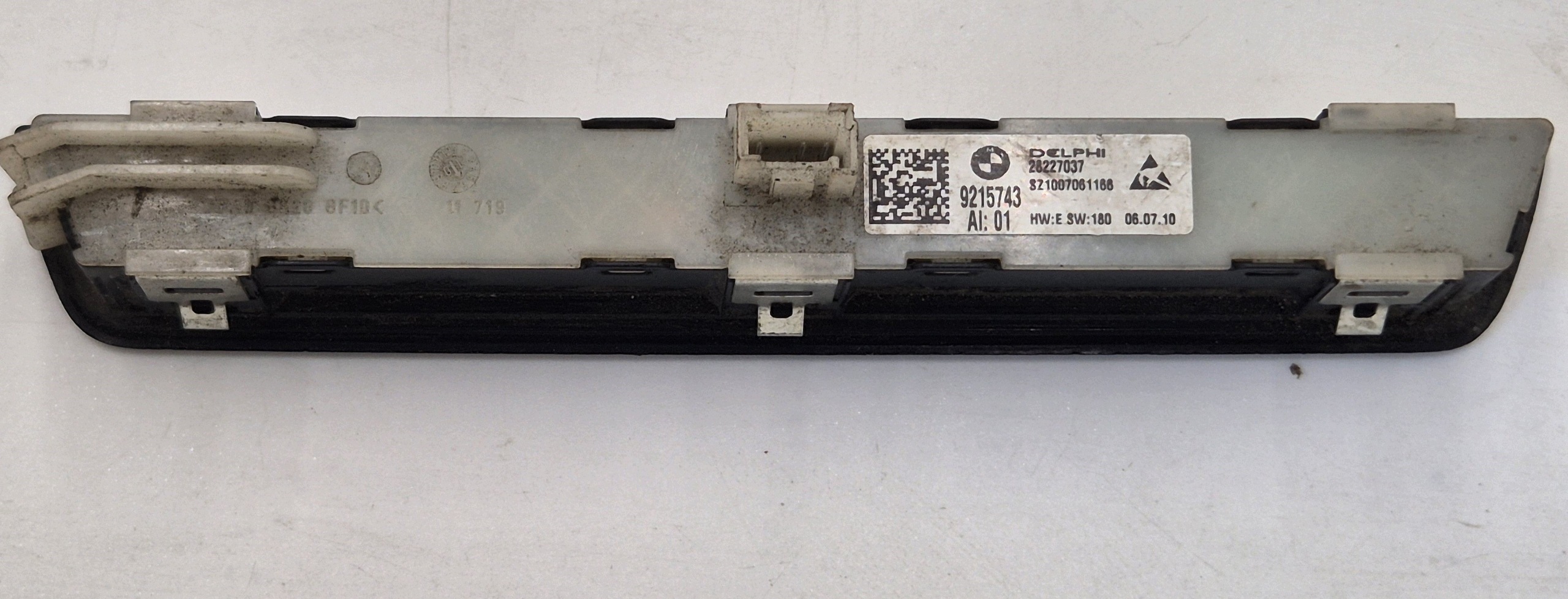 PANEL switch seat right front BMW 7 F01 F02 F03 9215743
