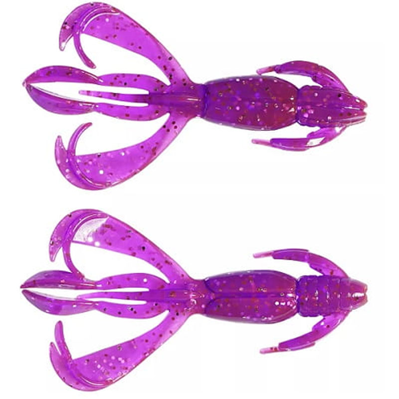 Keitech Crazy Flapper 2 LT#33 Purple Chameleon Silver Flk