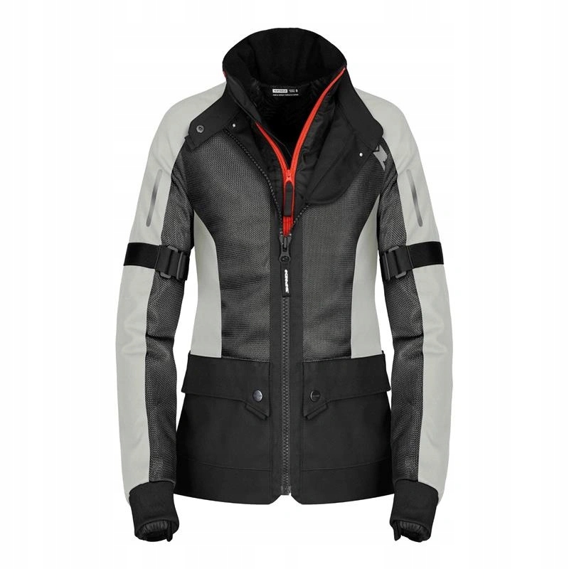 Dámska textilná bunda Spidi Net H2OUT Lady Black/ice čierna šedá Darčeky