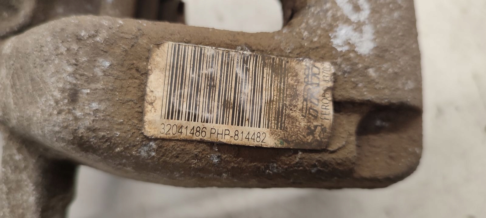 caliper rear part rear right Peugeot 207 CC