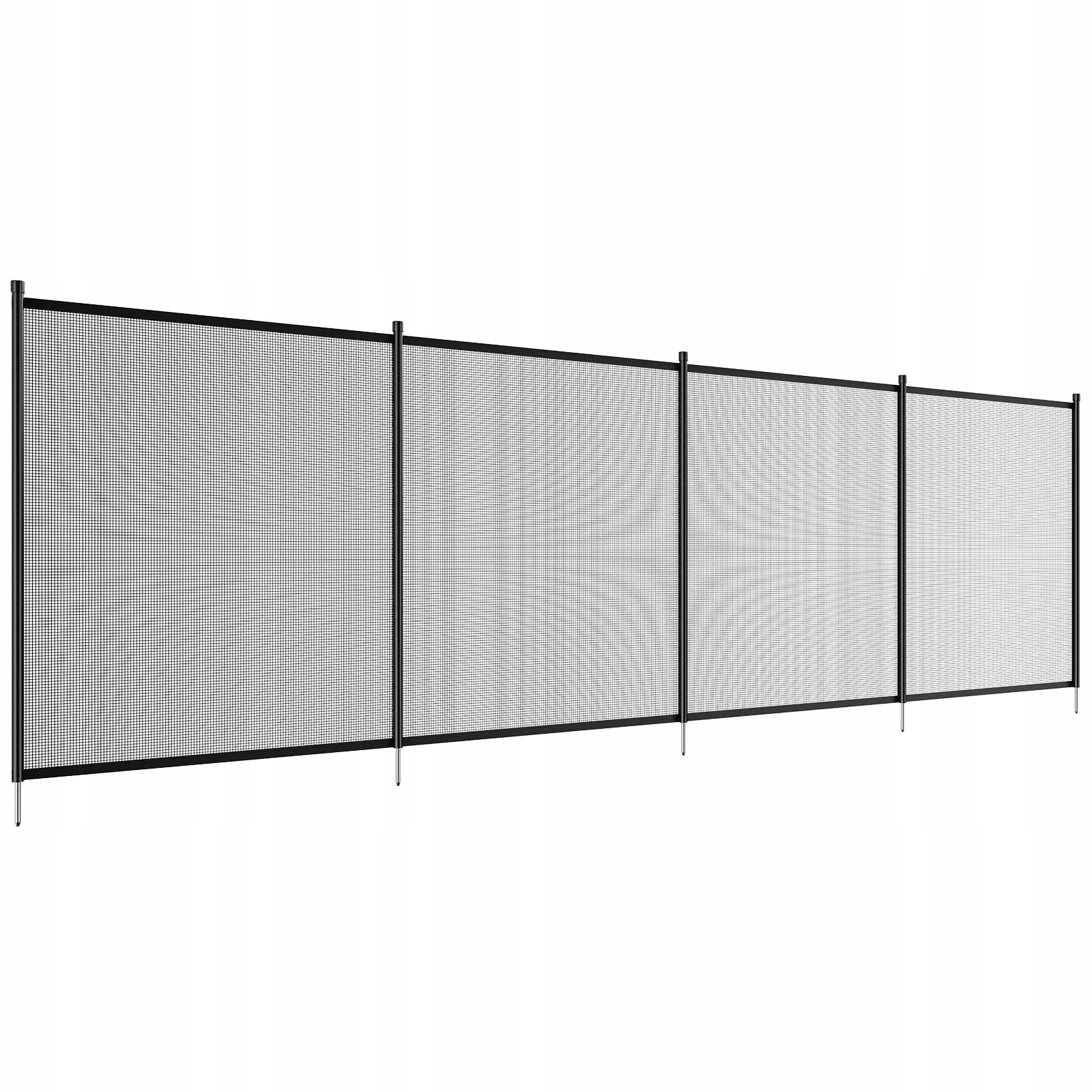 Ochranný bazénový plot 1,2 x 3,7 m, rozoberateľný pre deti