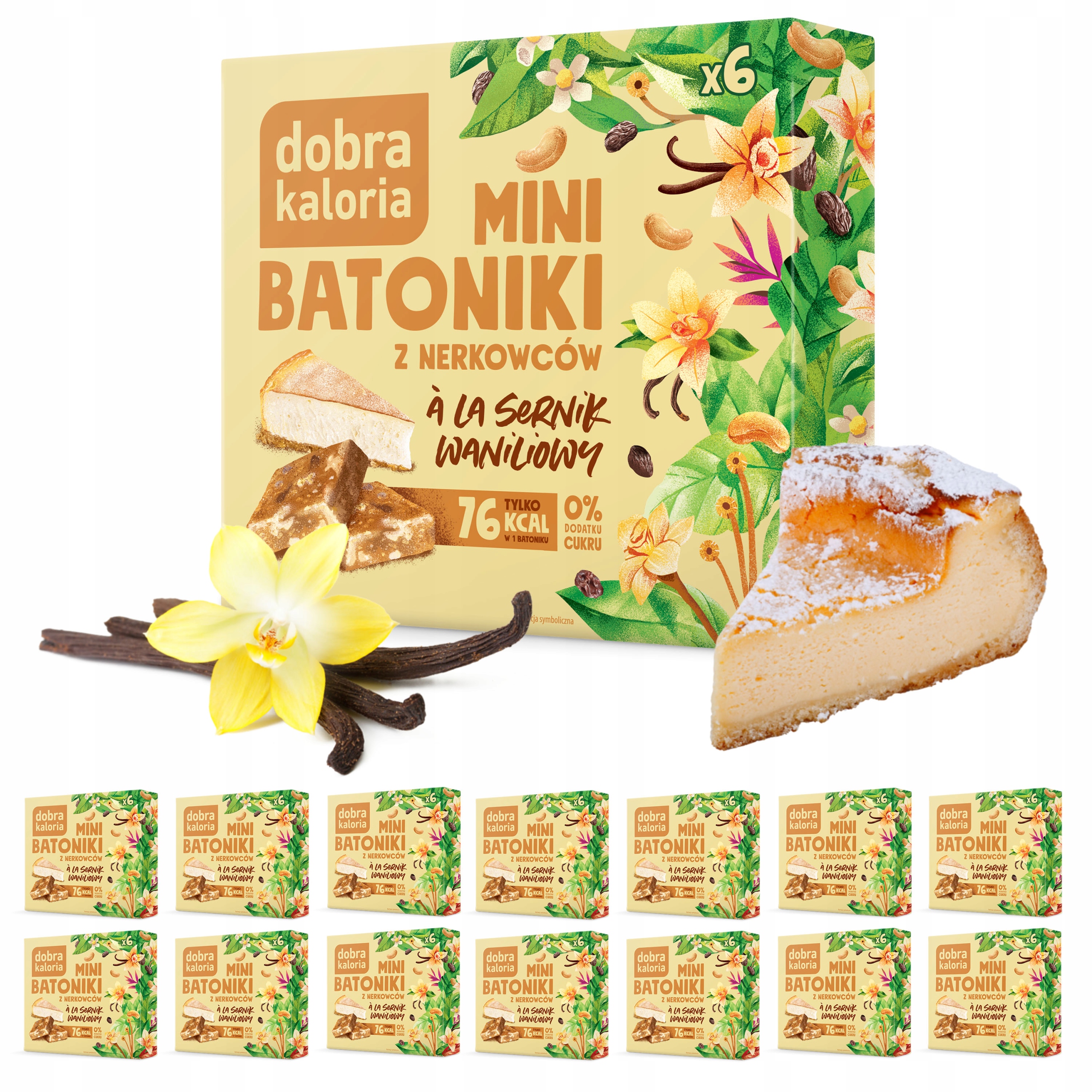 Fit Zdrowy Batonnik Nerkowiec Z Sernikiem Bez Cukru Dobra Kaloria