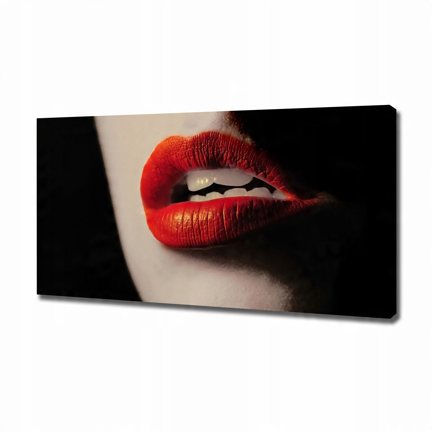

Foto obraz na płótnie Czerwone usta 120x60 cm