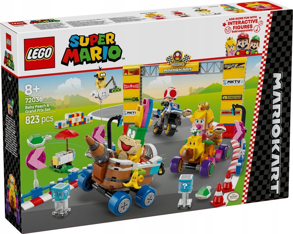 Lego 72036 Sada Baby Peach a Grand Prix