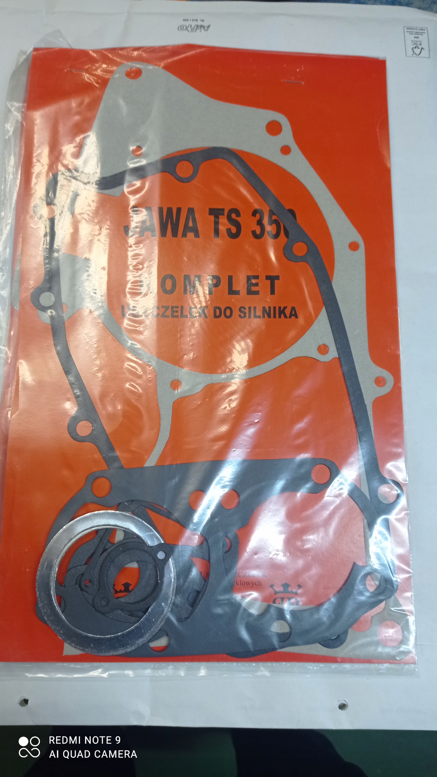 Uszczelki Silnika Jawa Ts 350 kryngielit